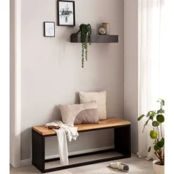 Wohnen Regale<Wandboard in Steinoptik in rechteckiger Form - Tokiona