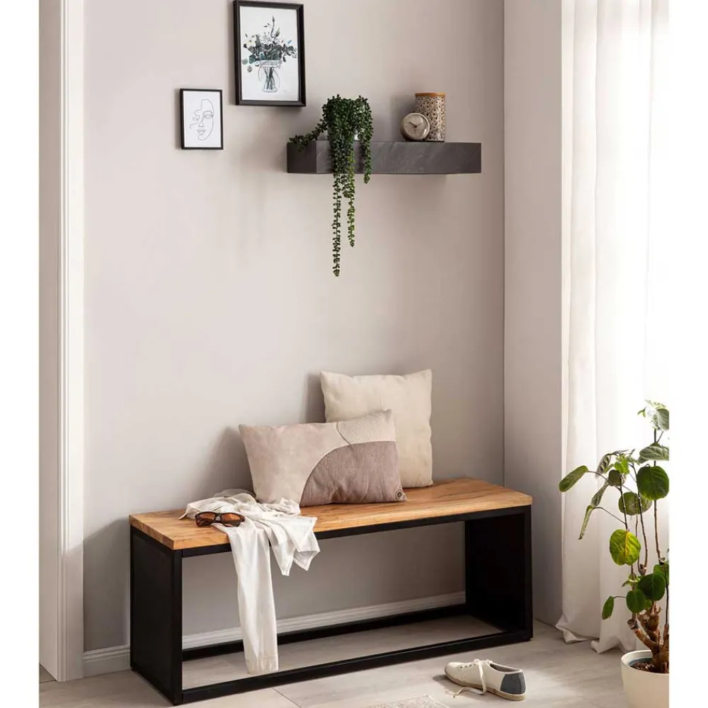 Wohnen Regale<Wandboard in Steinoptik in rechteckiger Form - Tokiona