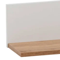 Wohnen Regale<Wandboard in Weiß und Eiche - Cabinda