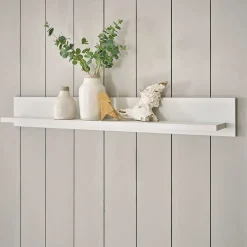 Wohnen Regale<Wandboard in weißer Holzoptik Pinie - Liancos