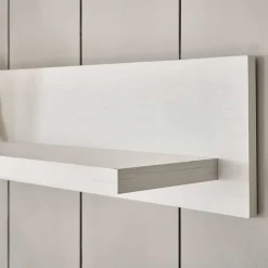 Wohnen Regale<Wandboard in weißer Holzoptik Pinie - Liancos