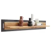 Wohnen Regale<Wandboard in Wildeiche & Anthrazit - Flacona
