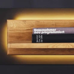 Wohnen Regale<Wandboard in Wildeiche & Anthrazit - Flacona