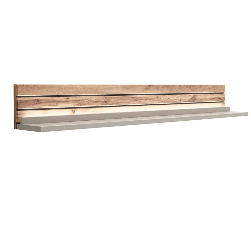 Wohnen Regale<Wandboard mit LED Beleuchtung - Teorina