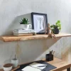 Wohnen Regale<Wandboard mit Naturkante in 6 Breiten - Elmin