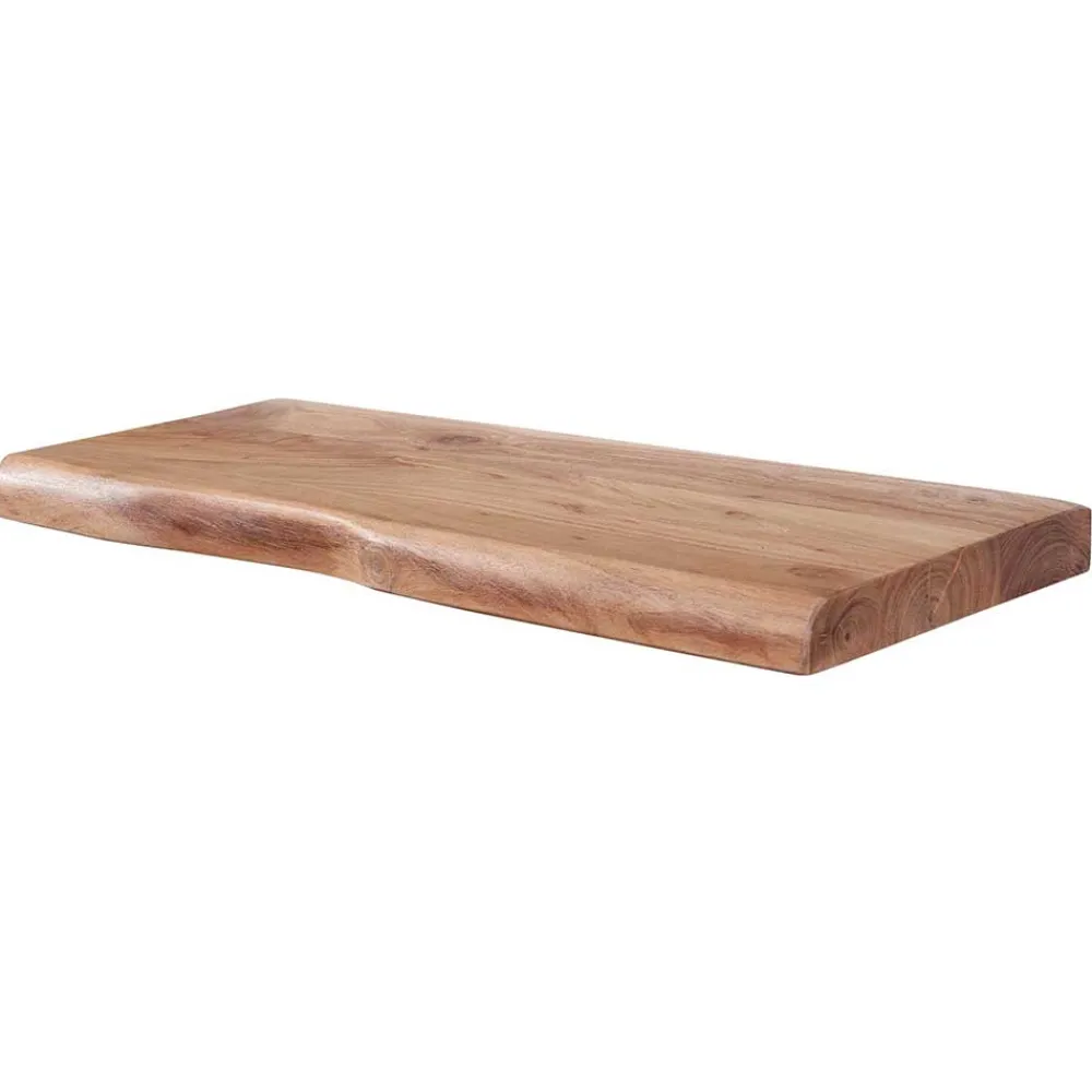 Wohnen Regale<Wandboard mit Naturkante in 6 Breiten - Elmin
