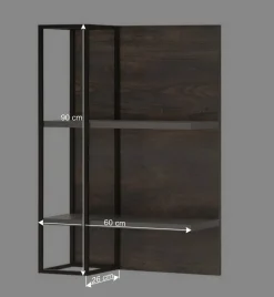 Wohnen Regale<Wandboard mit zwei Böden - Mundo
