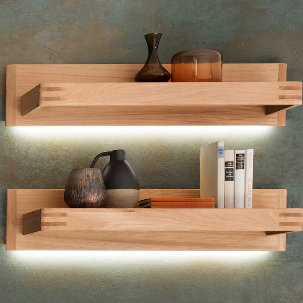 Wohnen Regale<Wandboard Set 90 cm breit - Crupean (2er Set)