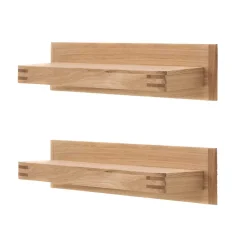 Wohnen Regale<Wandboard Set 90 cm breit - Crupean (2er Set)