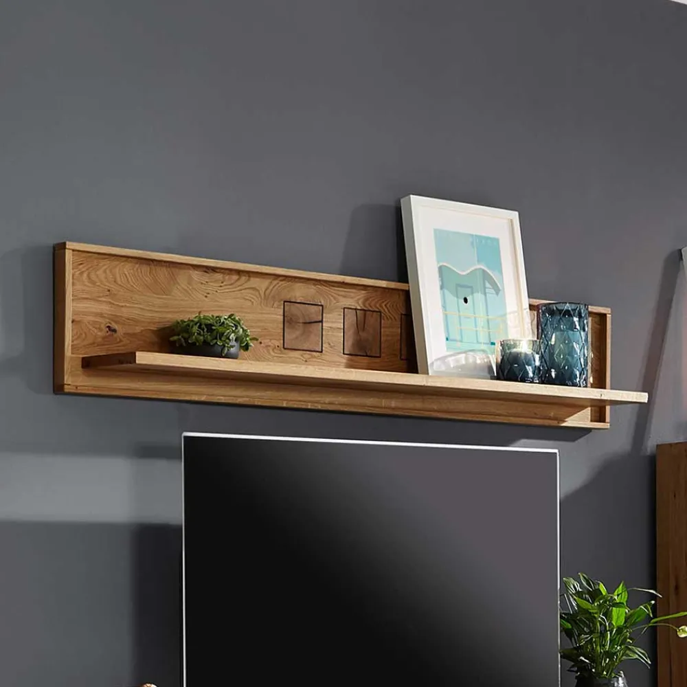 Wohnen Regale<Wandboard Troncon aus Wildeiche Echtholz