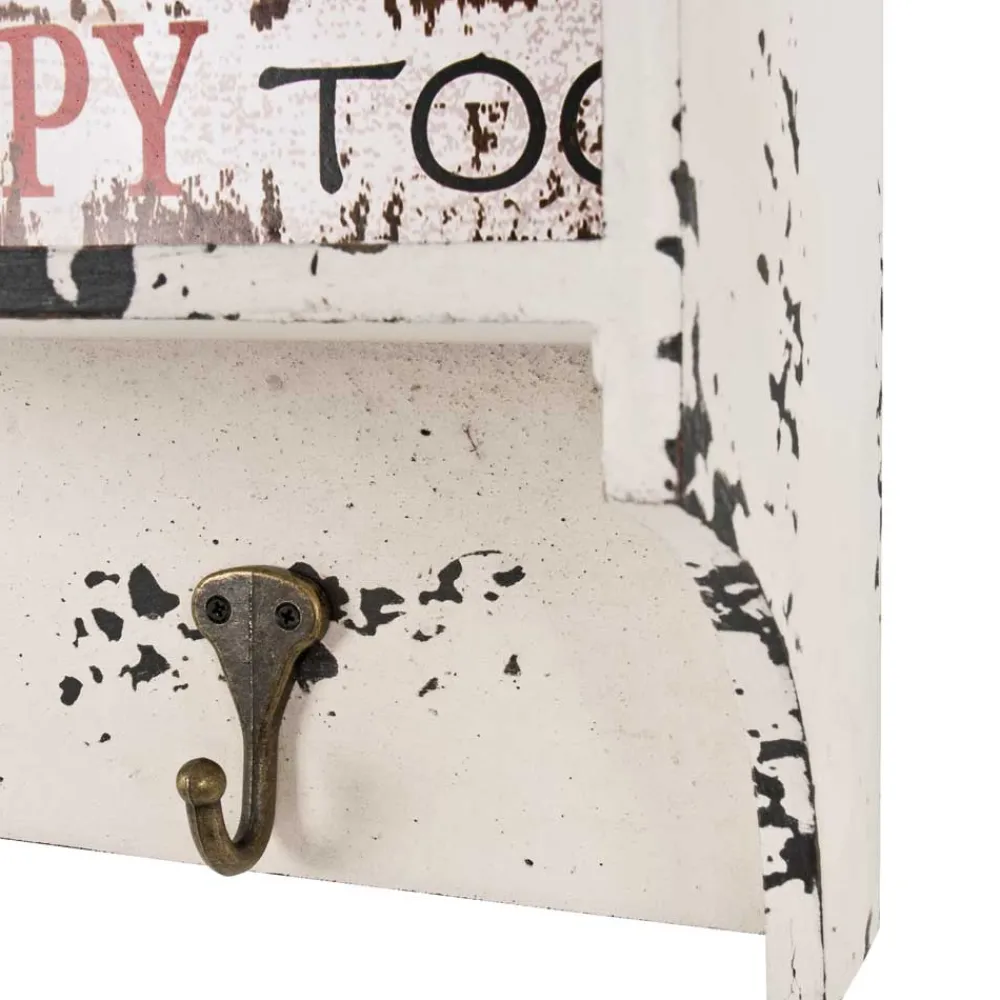 Wohnen Garderoben<Wandgarderobe Esther im Shabby Chic Look
