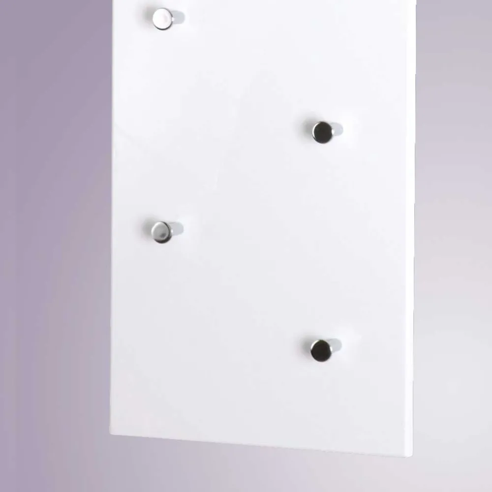 Wohnen Garderoben<Wandgarderobe Gabrina in Weiß
