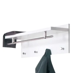 Wohnen Garderoben<Wandgarderobe Gestina in Weiß