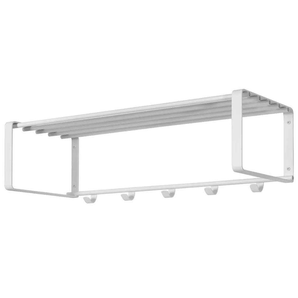 Wohnen Garderoben<Wandgarderobe in Weiß pulverbeschichtet - Torosma