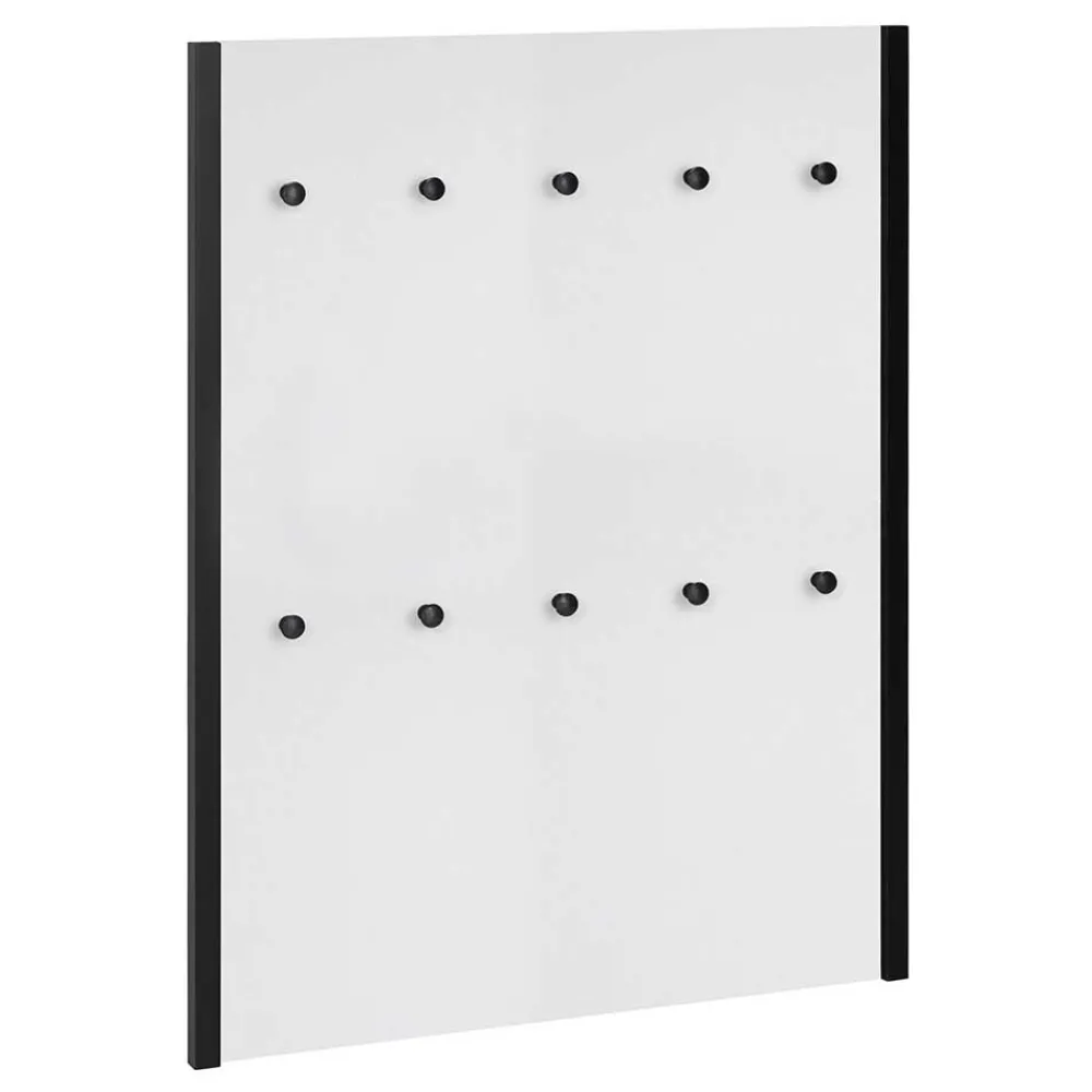 Wohnen Garderoben<Wandgarderobe mit 10 Kleiderhaken - Nota