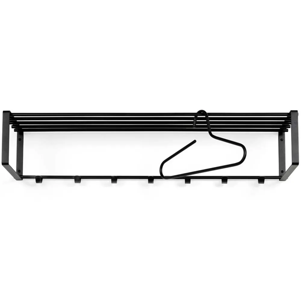Wohnen Garderoben<Wandgarderobe mit 7 Kleiderhaken & Hutablage - Satroni