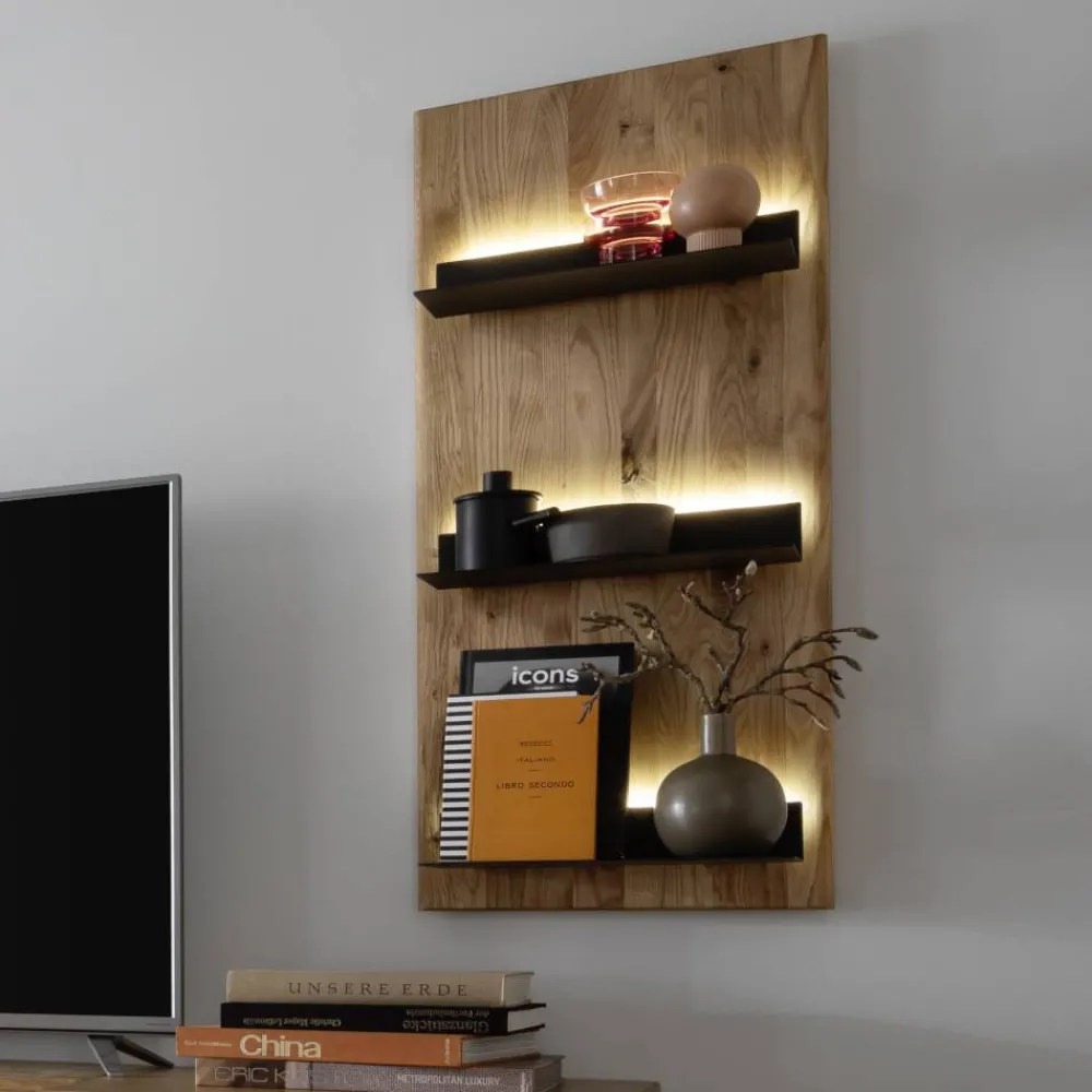 Wohnen Regale<Wandregal mit LED Beleuchtung - Dagmy