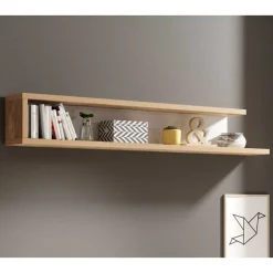 Wohnen Regale<Wandregal mit Rückwand modern - Milvara