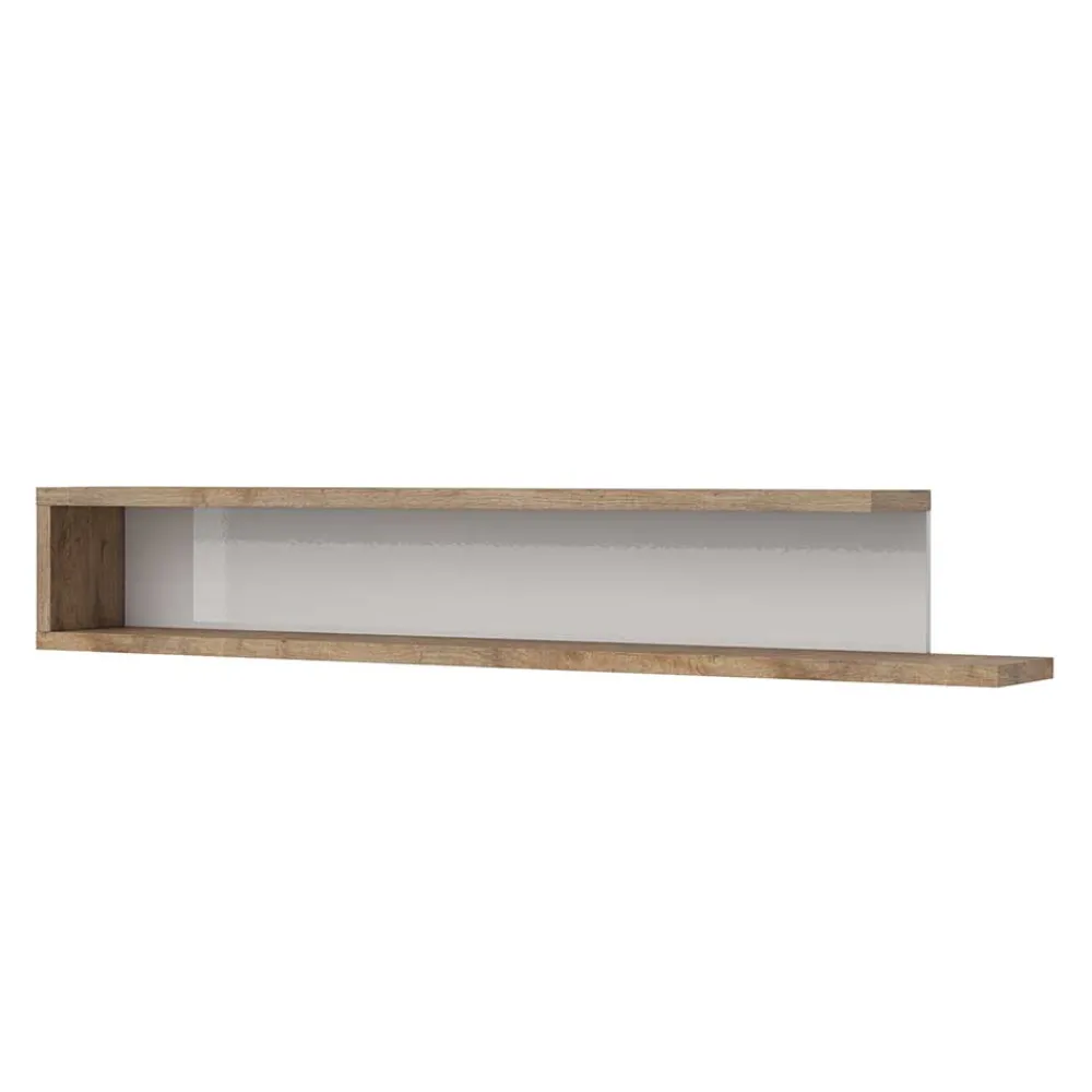 Wohnen Regale<Wandregal mit Rückwand modern - Milvara