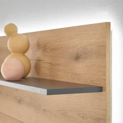 Wohnen Wohnwände<Wandregal-Paneel und TV-Lowboard Set - Colomania (zweiteilig)