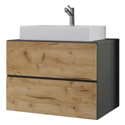 Wohnen Schränke<Waschbeckenschrank mit Aufsatzbecken - Effect
