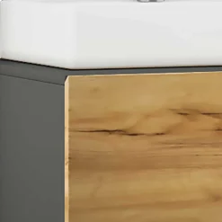 Wohnen Schränke<Waschbeckenschrank mit Aufsatzbecken - Effect
