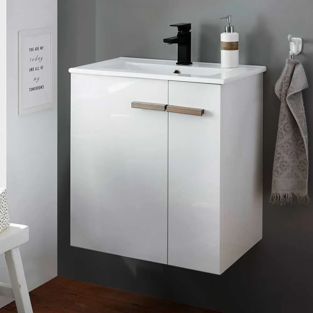 Wohnen Schränke<Waschtischkonsole in modernem Design - Vauflos