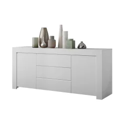 Wohnen Sideboards<Weiß lackiertes Sideboard mit 184 cm Breite - Mikes I