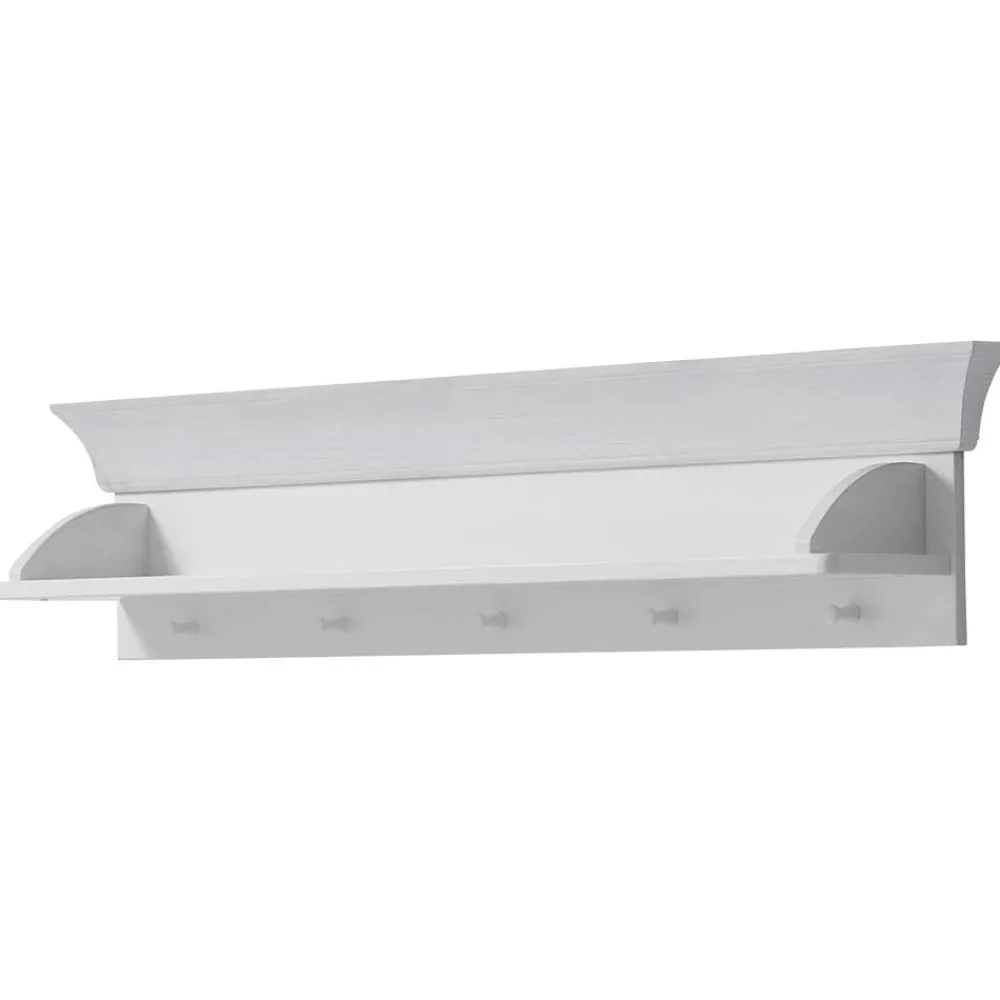 Wohnen Regale<Weiß lackiertes Wandboard aus Kiefernholz - Satumare