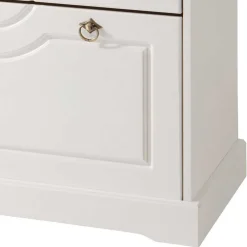 Wohnen Garderoben<Weiße Flurmöbel im Landhausstil - Vesrav (dreiteilig)