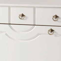 Wohnen Garderoben<Weiße Flurmöbel im Landhausstil - Vesrav (dreiteilig)