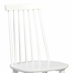 Wohnen Stühle<Weiße Holzstühle aus Massivholz - Valtoma (4er Set)