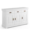 Wohnen Sideboards<Weiße Kombi-Kommode im Landhausstil - Presto