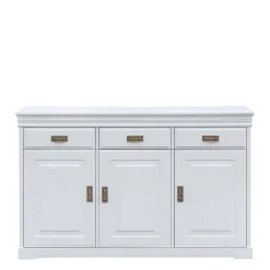 Wohnen Sideboards<Weiße Kombi-Kommode im Landhausstil - Presto