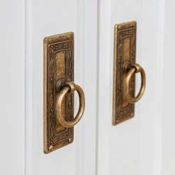 Wohnen Sideboards<Weiße Kombi-Kommode im Landhausstil - Presto