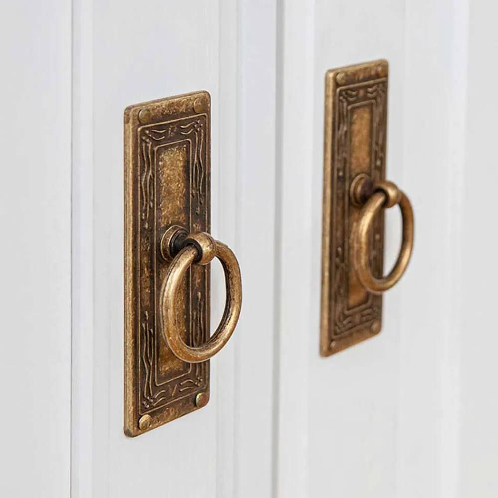 Wohnen Sideboards<Weiße Kombi-Kommode im Landhausstil - Presto