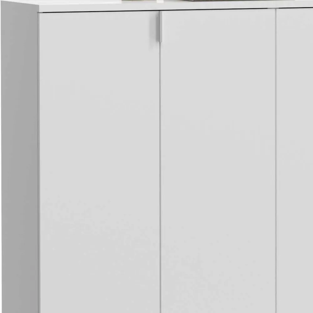 Wohnen Sideboards<Weiße Kommode 5-türig - Ejulia (dreiteilig)
