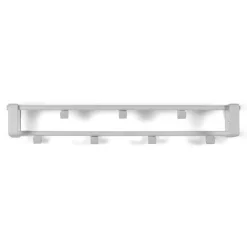 Wohnen Garderoben<Weiße Stahl-Wandgarderobe mit 60cm Breite - Torosma