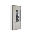 Wohnen Vitrinen<Weiße Stauraumvitrine in modernem Design - Loazin