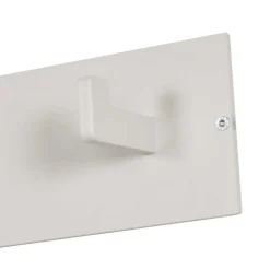 Wohnen Garderoben<Weiße Wandgarderobe mit 5 Kleiderhaken - Urbanos