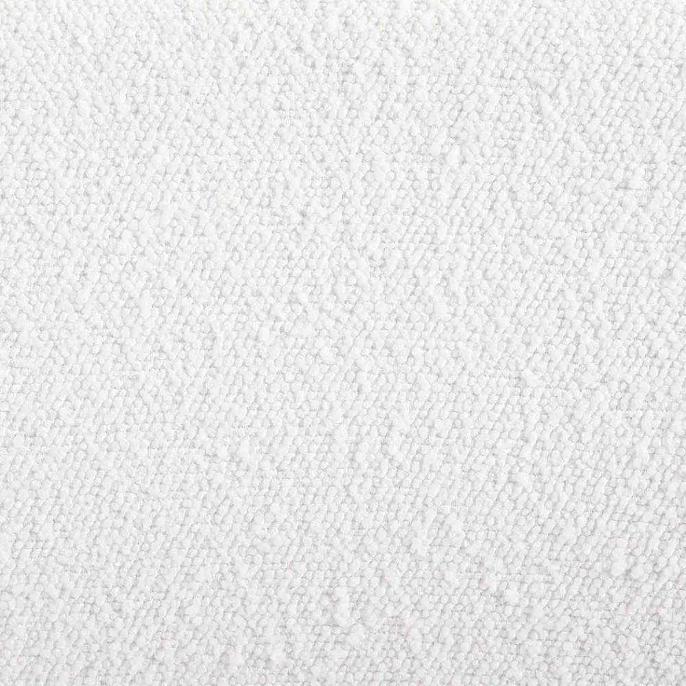 Wohnen Hocker<Weißer Boucle Hocker mit Stauraum - Francara