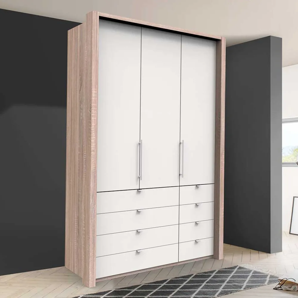 Wohnen Kleiderschränke|Schränke<Weißer Kleiderschrank Made in Germany - Vaclyn