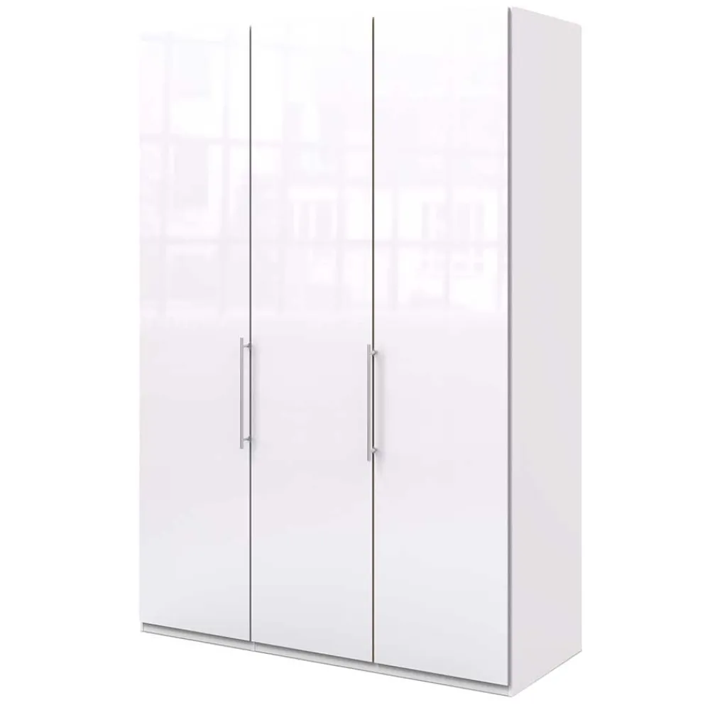Wohnen Kleiderschränke|Schränke<Weißer Kleiderschrank mit 150 cm Breite - Dolienca