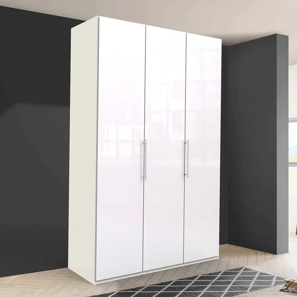 Wohnen Kleiderschränke|Schränke<Weißer Kleiderschrank mit 150 cm Breite - Dolienca