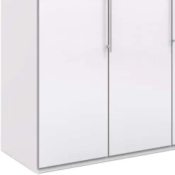 Wohnen Kleiderschränke|Schränke<Weißer Kleiderschrank mit 150 cm Breite - Dolienca