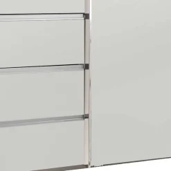 Wohnen Kleiderschränke<Weißer Kleiderschrank mit vier Schwebetüren - Bescaro