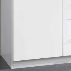 Wohnen Kleiderschränke<Weißer Kleiderschrank mit Spiegel - 179x199x58 cm - Venture