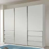 Wohnen Kleiderschränke|Schränke<Weißer Schiebetürenschrank 3-türig - Fachet