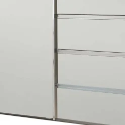 Wohnen Kleiderschränke|Schränke<Weißer Schiebetürenschrank 3-türig - Fachet