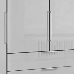 Wohnen Kleiderschränke|Schränke<Weißer Schlafzimmerschrank 3-türig - Rhoen
